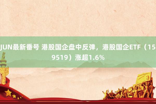 JUN最新番号 港股国企盘中反弹，港股国企ETF（159519）涨超1.6%